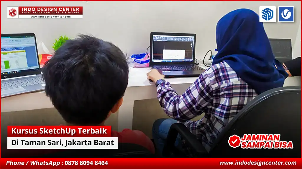 Kursus SketchUp Terbaik - Bersertifikat di Taman Sari, Jakarta Barat