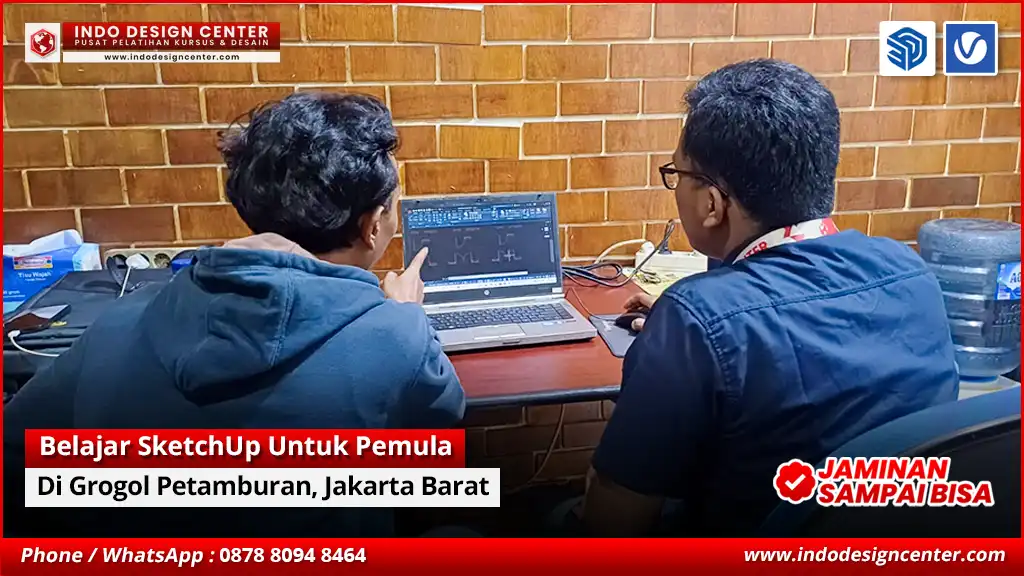 Belajar SketchUp Untuk Pemula di Grogol Petamburan, Jakarta Barat