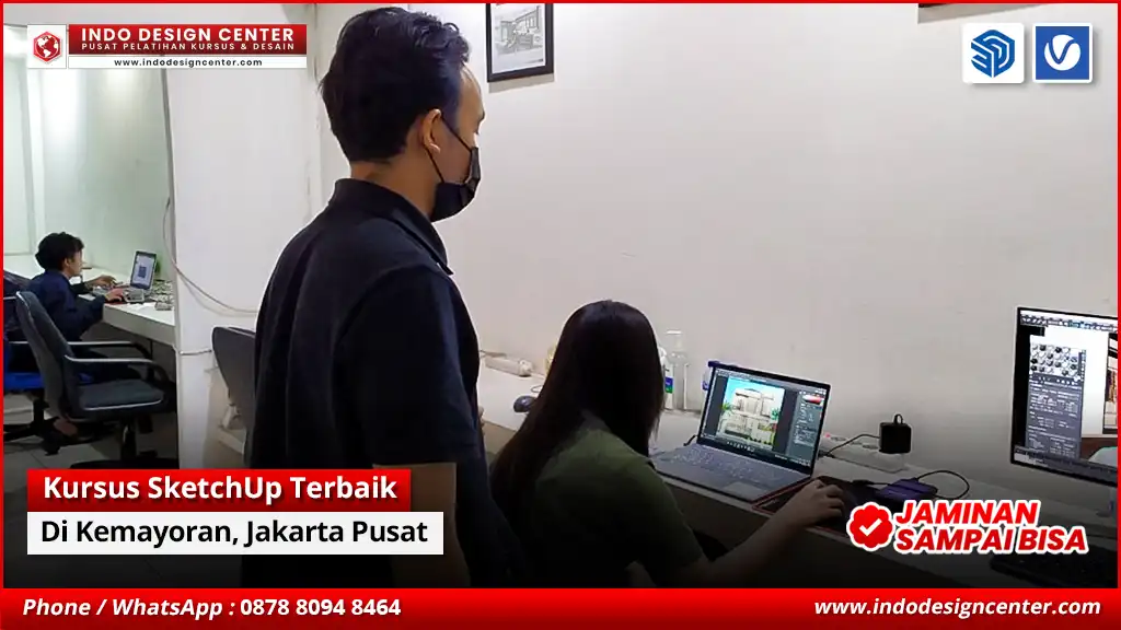 Kursus SketchUp Terbaik - Bersertifikat di Kemayoran, Jakarta Pusat