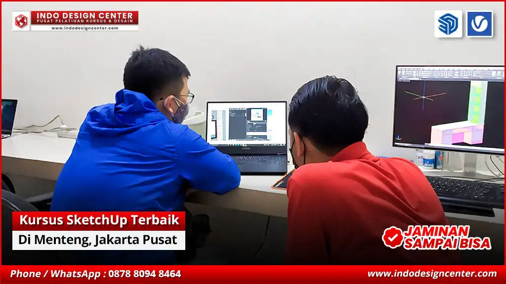 Kursus SketchUp Terbaik - Bersertifikat di Menteng, Jakarta Pusat