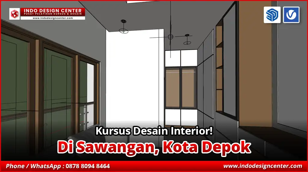 Kursus Desain Interior di Sawangan, Kota Depok