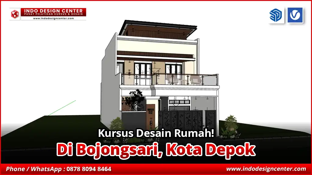 Kursus Desain Rumah di Bojongsari, Kota Depok
