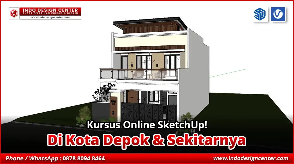 Kursus Online SketchUp di Depok