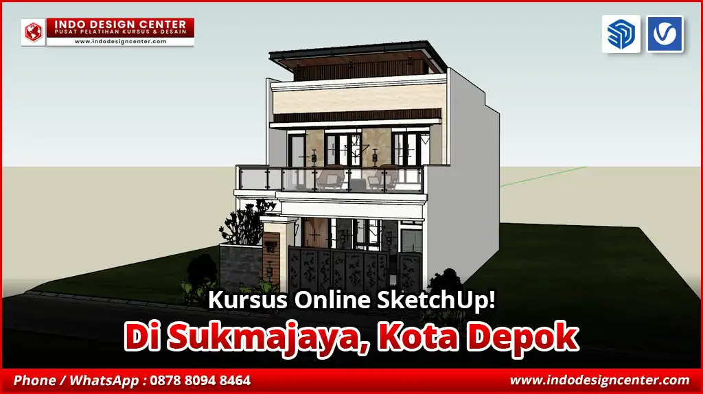Kursus Online SketchUp di Sukmajaya, Kota Depok