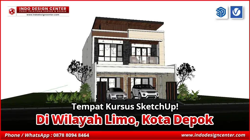 Tempat Kursus SketchUp di Limo, Kota Depok