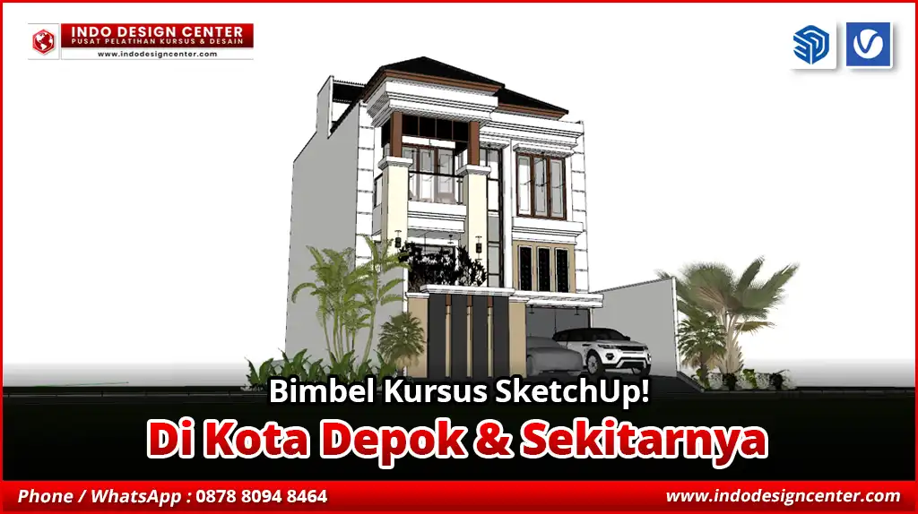 Bimbel Kursus SketchUp di Depok