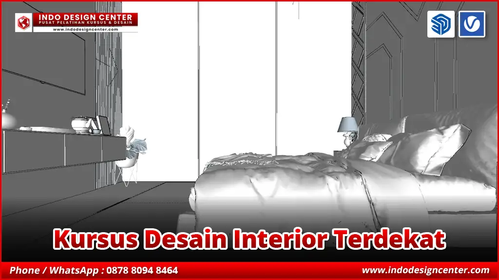 Kursus Desain Interior Terdekat di Ciputat Timur, Tangerang Selatan