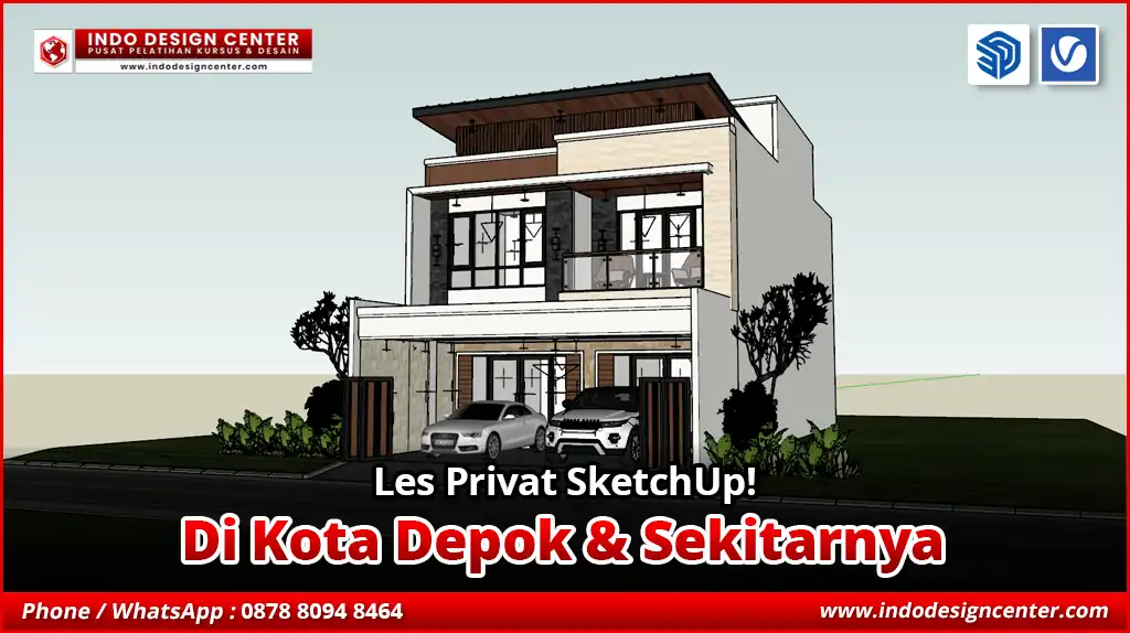 Les Privat SketchUp di Depok