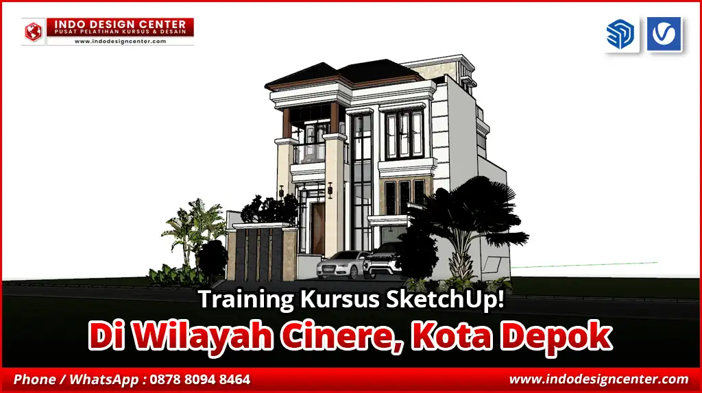 Training SketchUp di Cinere, Kota Depok