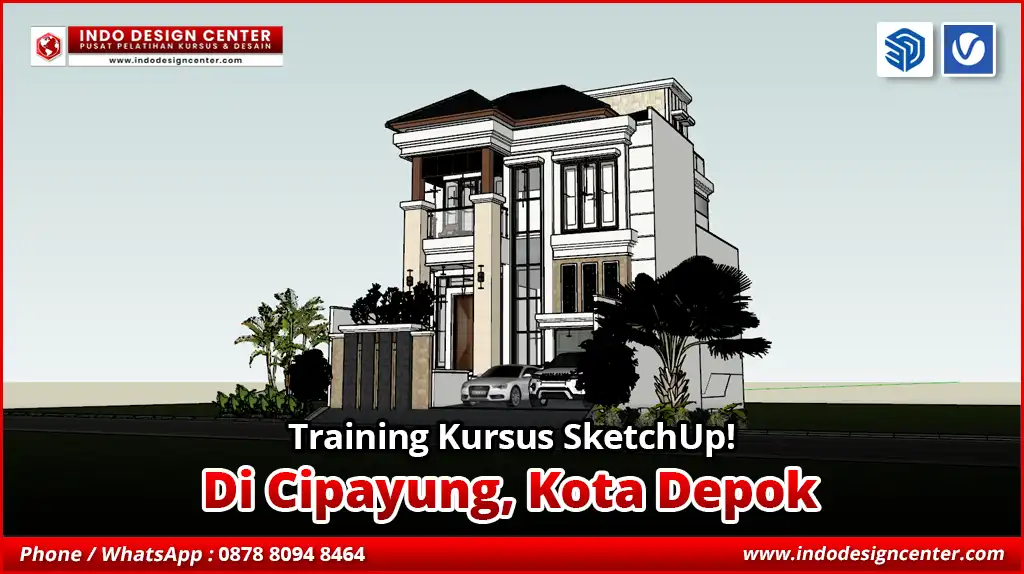 Training SketchUp di Cipayung, Kota Depok