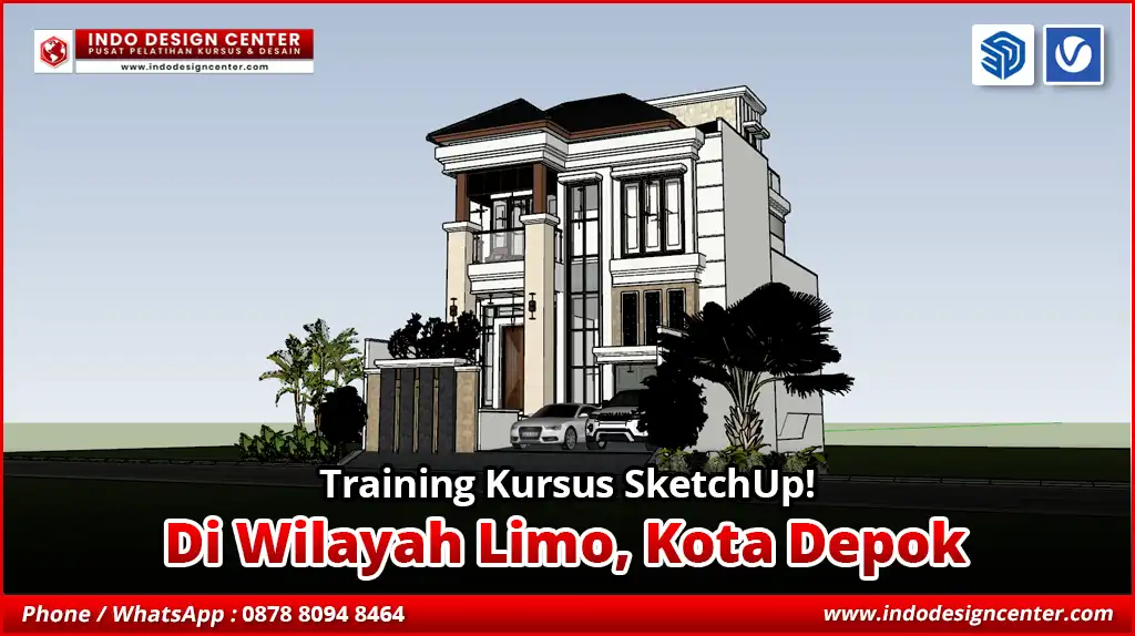 Training SketchUp di Limo, Kota Depok