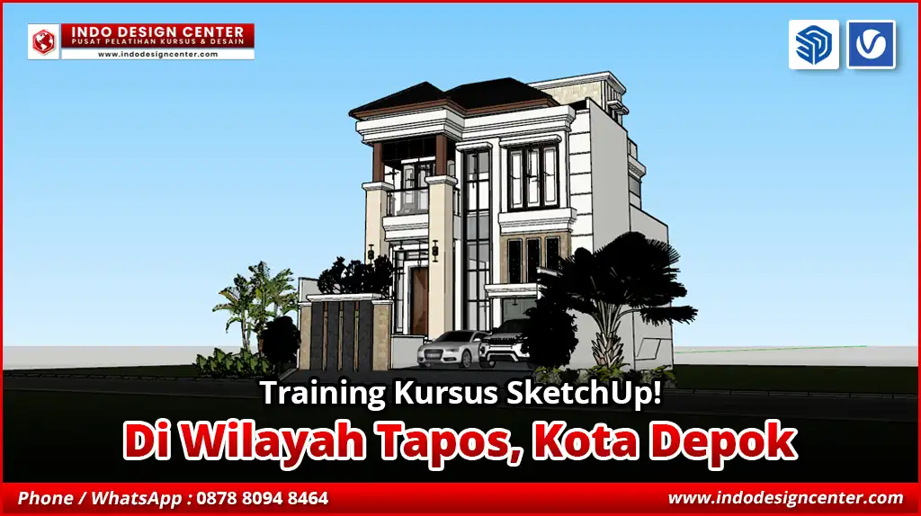 Training SketchUp di Tapos, Kota Depok