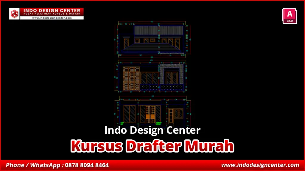 Kursus Drafter Murah di BSD, Tangerang Selatan