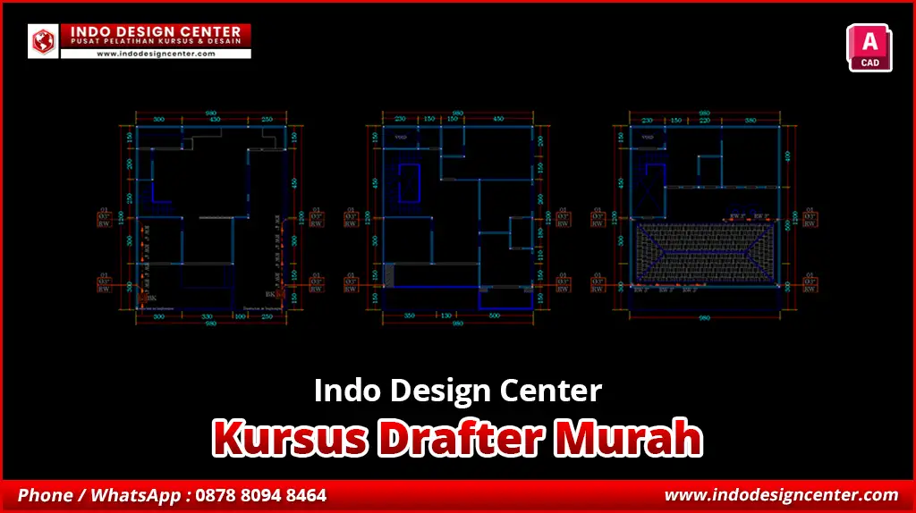 Kursus Drafter Murah di Serpong Utara, Tangerang Selatan
