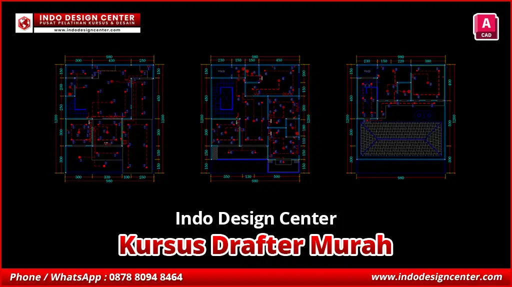 Kursus Drafter Murah di Setu, Tangerang Selatan