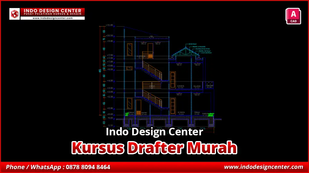Kursus Drafter Murah di Cikarang