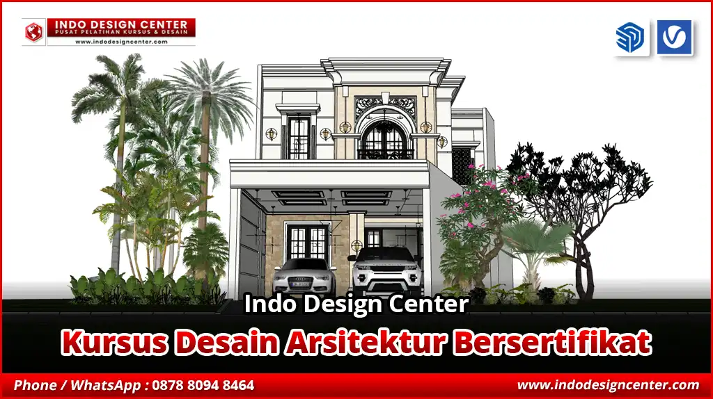 Kursus Desain Arsitektur Bersertifikat Murah & Berpengalaman