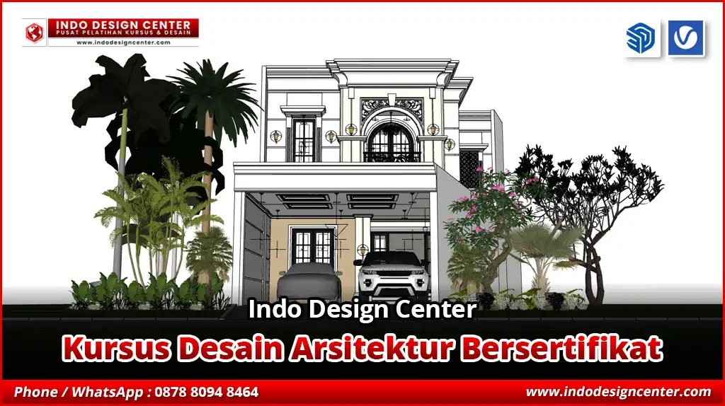 Kursus Desain Arsitektur Bersertifikat Murah & Terpercaya