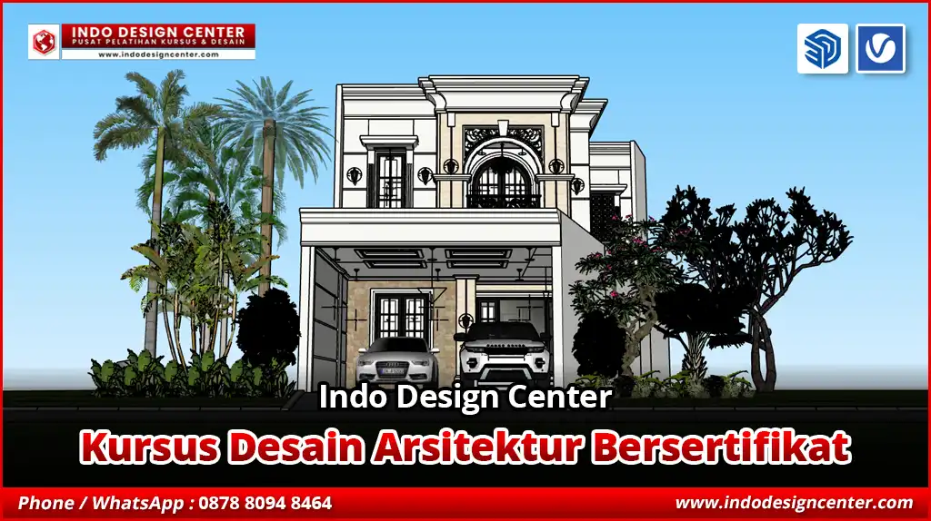 Kursus Desain Arsitektur Bersertifikat Profesional & Terpercaya