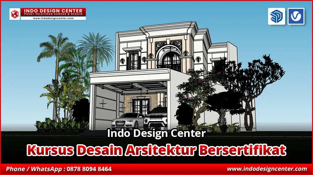 Kursus Desain Arsitektur Bersertifikat Terdekat & Terpercaya