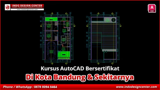 Kursus AutoCAD Bersertifikat di Andir, Kota Bandung