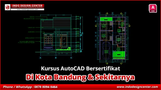 Kursus AutoCAD Bersertifikat di Antapani, Kota Bandung