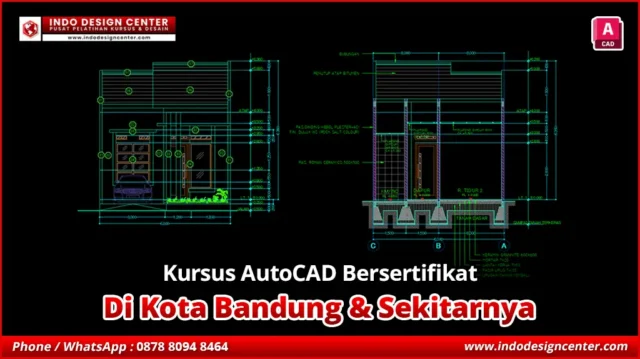 Kursus AutoCAD Bersertifikat di Bandung Wetan, Kota Bandung