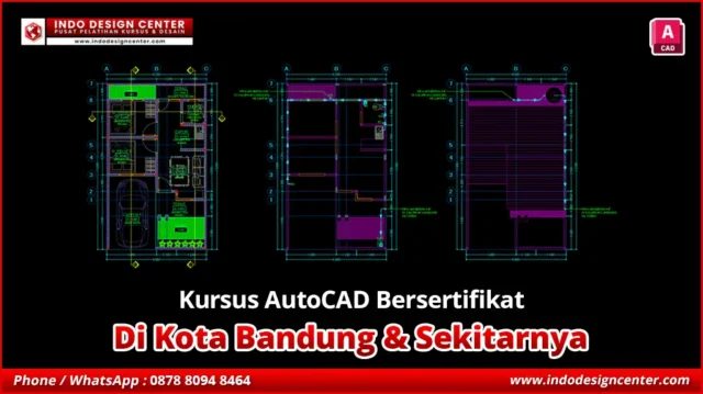 Kursus AutoCAD Bersertifikat di Cibeunying Kidul, Kota Bandung