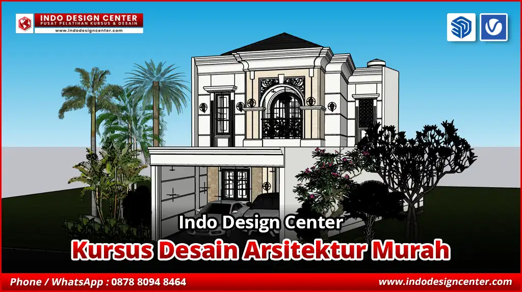 Kursus Desain Arsitektur Murah 3D Interior Design