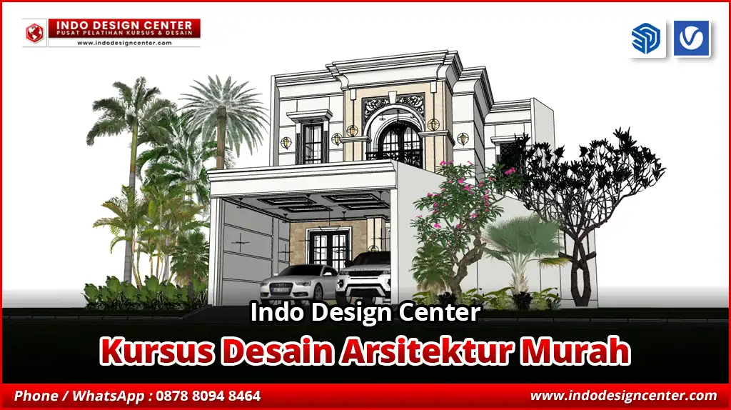 Kursus Desain Arsitektur Murah Bersertifikat Resmi