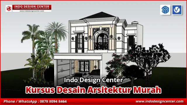 Kursus Desain Arsitektur Murah Mentor Kompeten