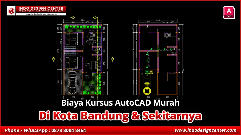 Biaya Kursus AutoCAD Murah di Andir, Kota Bandung