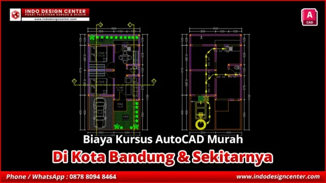 Biaya Kursus AutoCAD Murah di Antapani, Kota Bandung