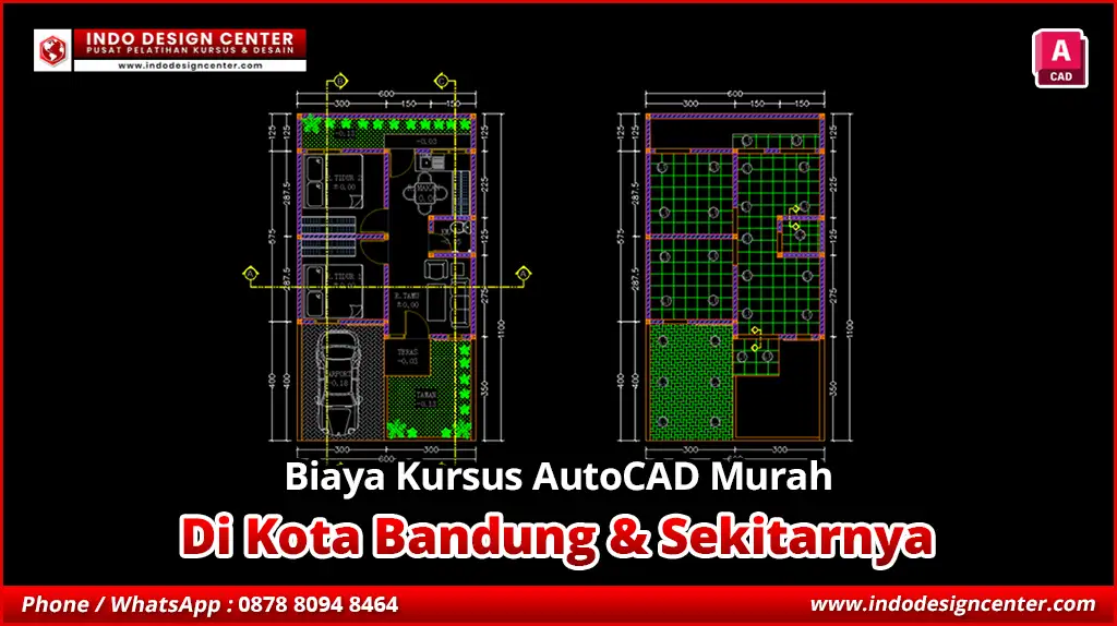 Biaya Kursus AutoCAD Murah di Babakan Ciparay, Kota Bandung