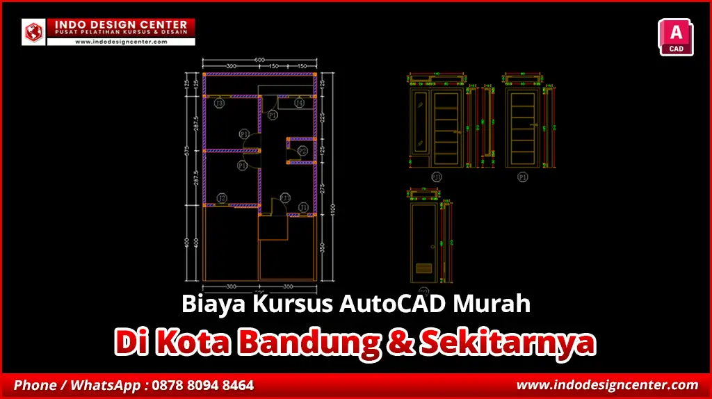 Biaya Kursus AutoCAD Murah di Bandung Kulon, Kota Bandung