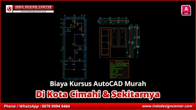 Biaya Kursus AutoCAD Murah di Baros, Kota Cimahi