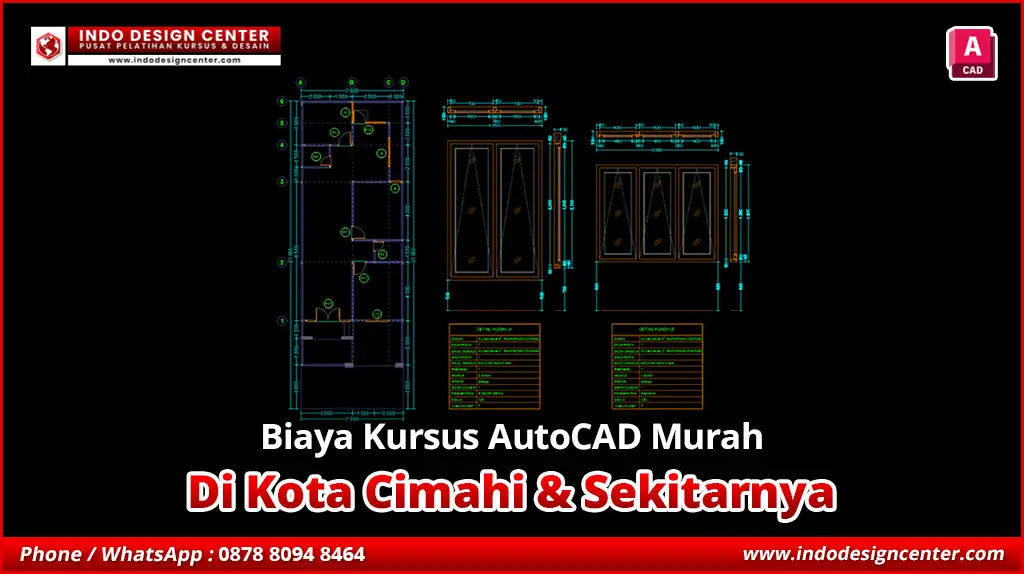 Biaya Kursus AutoCAD Murah di Cibeber, Kota Cimahi