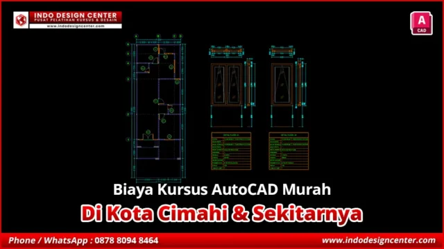 Biaya Kursus AutoCAD Murah di Cibeureum, Kota Cimahi