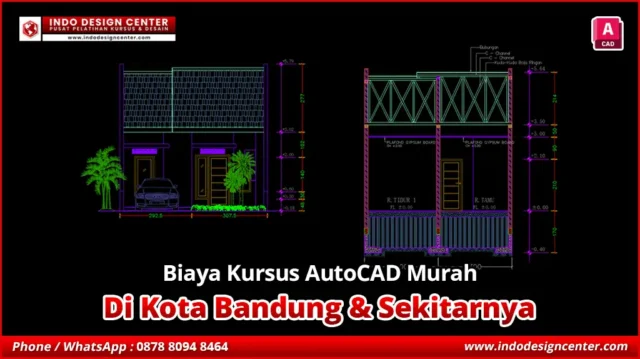 Biaya Kursus AutoCAD Murah di Cibeunying Kidul, Kota Bandung