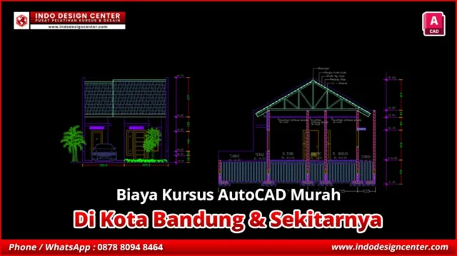 Biaya Kursus AutoCAD Murah di Cicendo, Kota Bandung