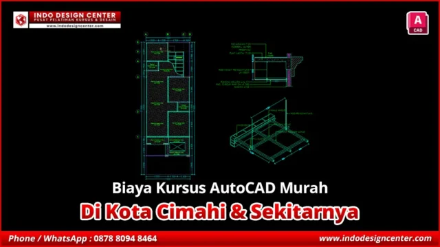 Biaya Kursus AutoCAD Murah di Cigugur Tengah, Kota Cimahi