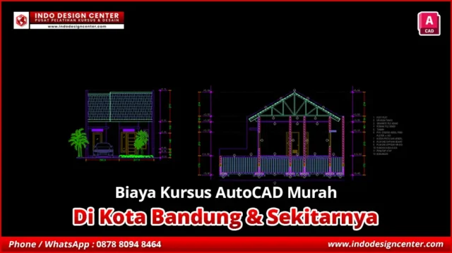 Biaya Kursus AutoCAD Murah di Cinambo, Kota Bandung