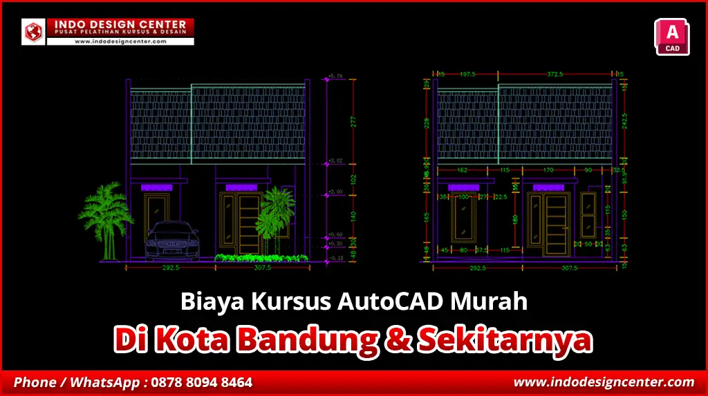 Biaya Kursus AutoCAD Murah di Coblong, Kota Bandung