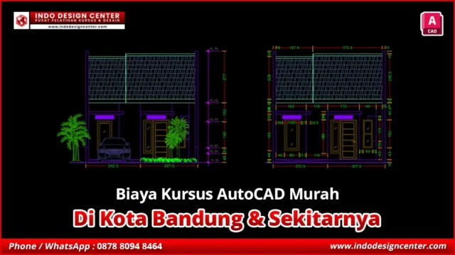 Biaya Kursus AutoCAD Murah di Lengkong, Kota Bandung
