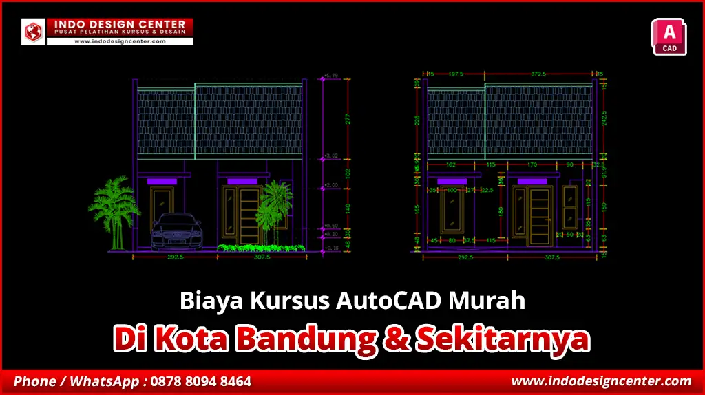 Biaya Kursus AutoCAD Murah di Lengkong, Kota Bandung