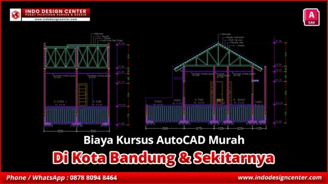 Biaya Kursus AutoCAD Murah di Panyileukan, Kota Bandung