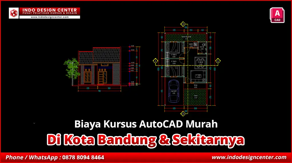 Biaya Kursus AutoCAD Murah di Sukajadi, Kota Bandung