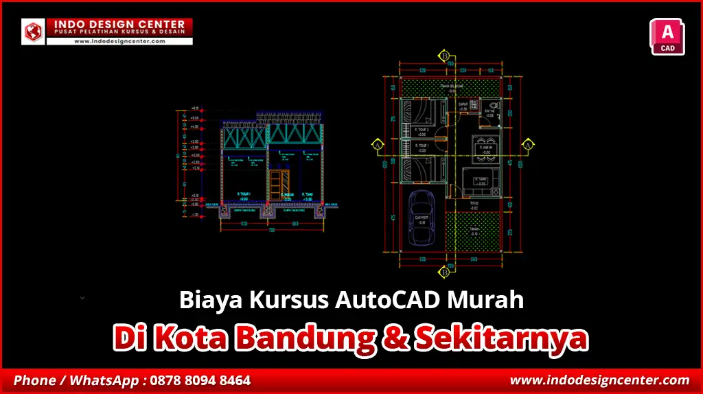 Biaya Kursus AutoCAD Murah di Sumur Bandung, Kota Bandung