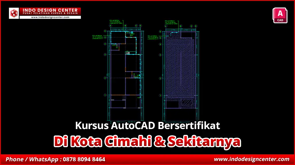 Kursus AutoCAD Bersertifikat di Baros, Kota Cimahi