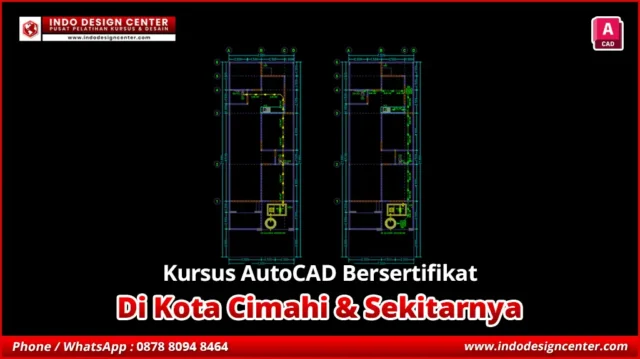Kursus AutoCAD Bersertifikat di Cibabat, Kota Cimahi